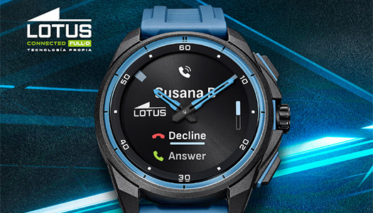 LOTUS CONNECTED FULL D, THE WATCH THAT MOVES AT YOUR PACE